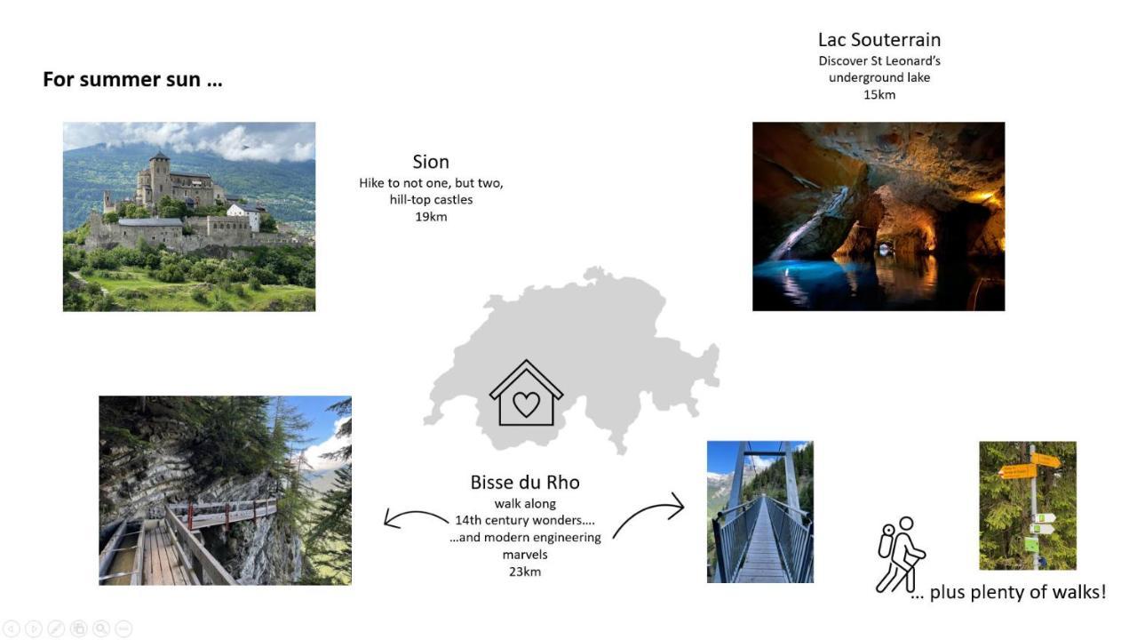 La Jacinthe De Crans Apartment Exterior photo